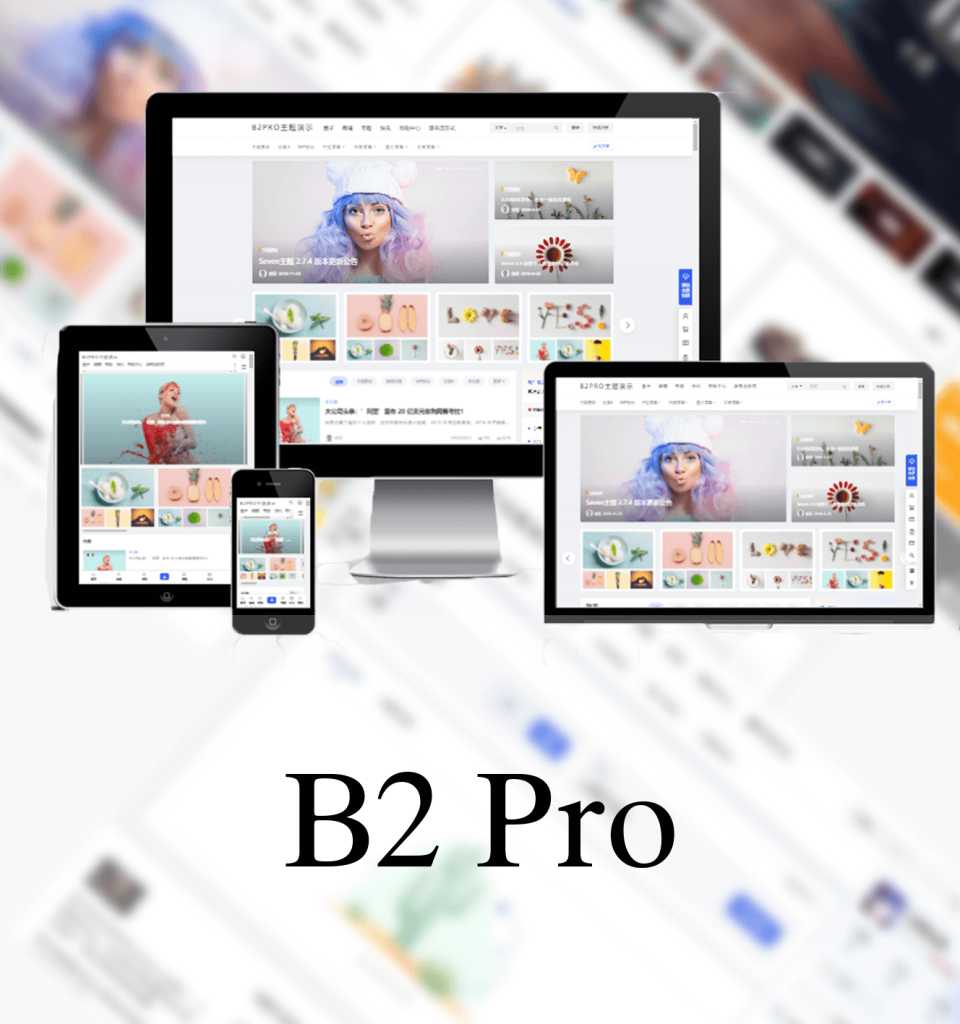图片[1]-柒比贰(7B2) B2 PRO主题最新4.3.8版最新版-及破解教程 - 041专属
